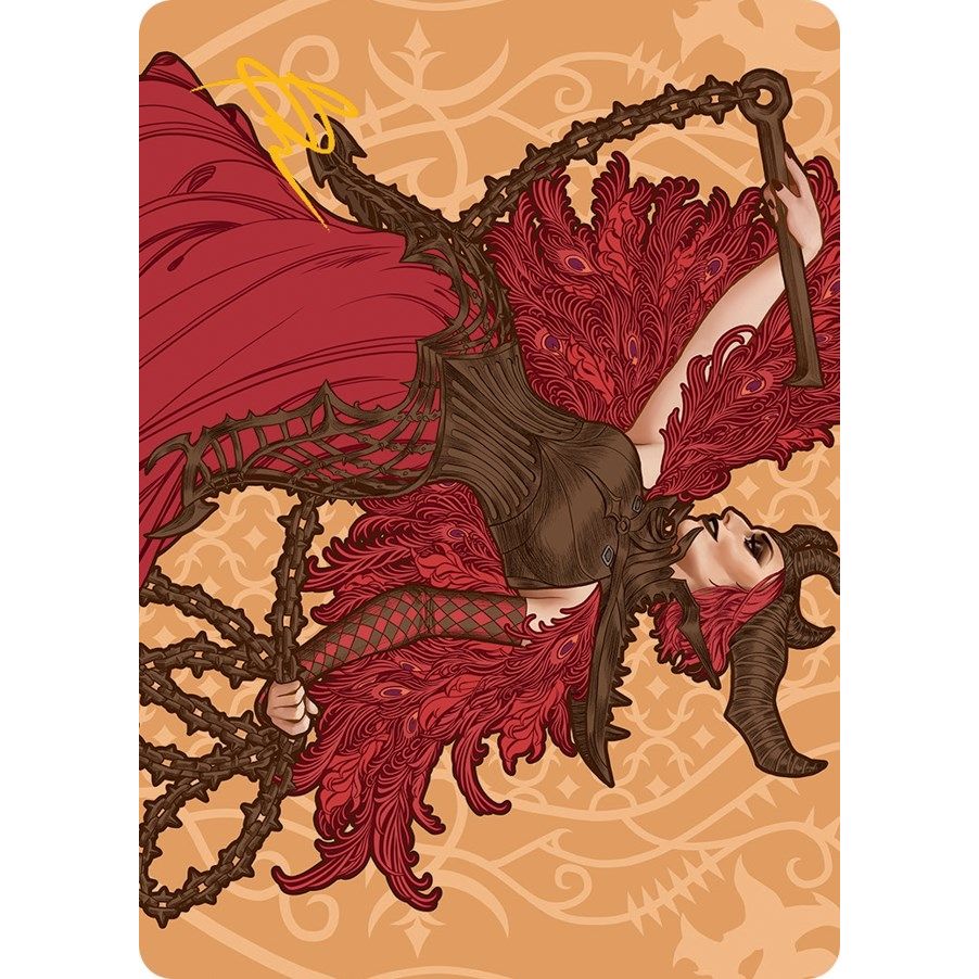 Image for Judith, the Scourge Diva Art Card (Gold-Stamped Signature) (80) (ASMOM) - Magic: The Gathering