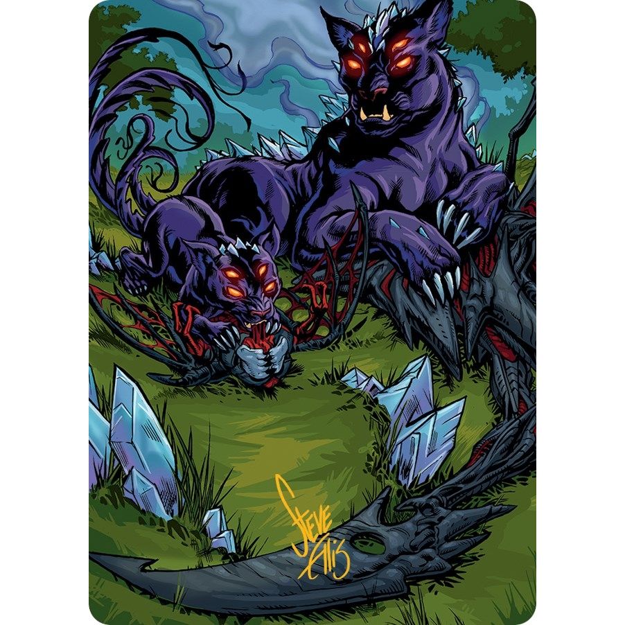 Image for Lurrus of the Dream-Den Art Card (Gold-Stamped Signature) (81) (ASMOM) - Magic: The Gathering