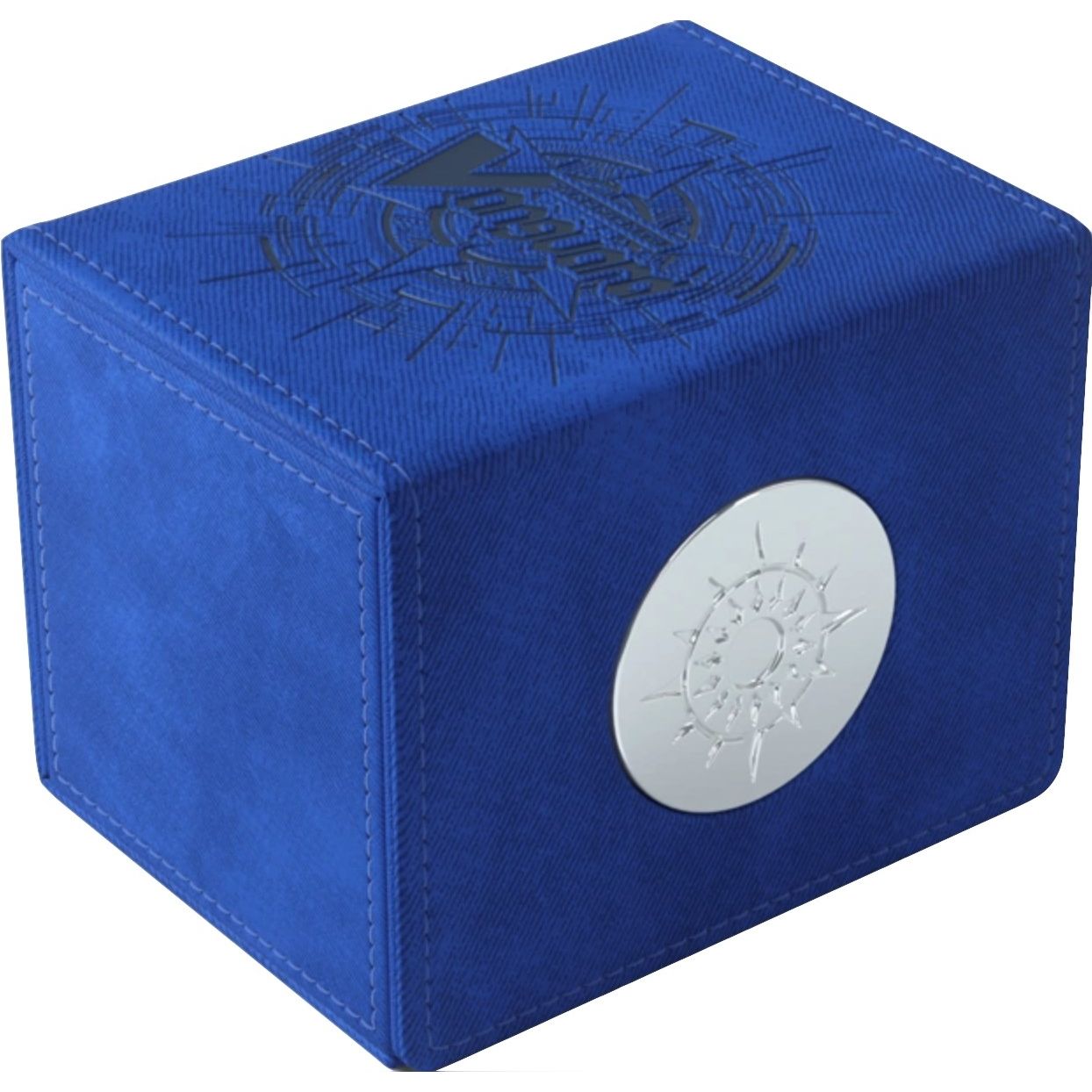 Image for Gamegenic Cardfight!! Vanguard Nation's Vault Premium Deck Box — Dark States Blue - Deck Boxes
