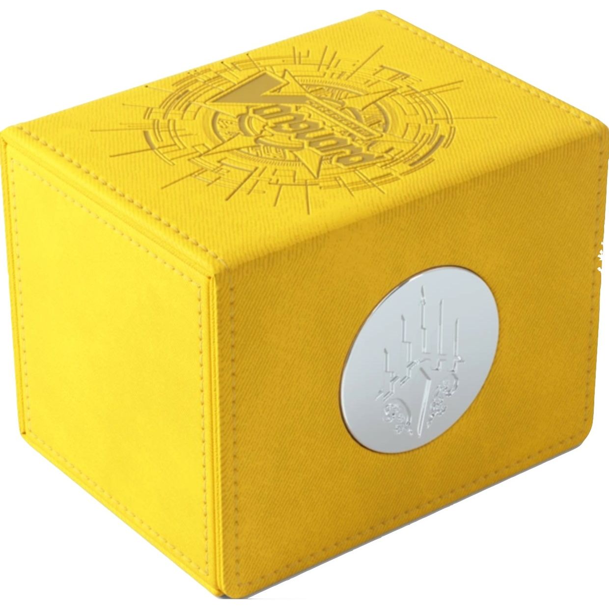 Image for Gamegenic Cardfight!! Vanguard Nation's Vault Premium Deck Box — Keter Sanctuary Yellow - Deck Boxes
