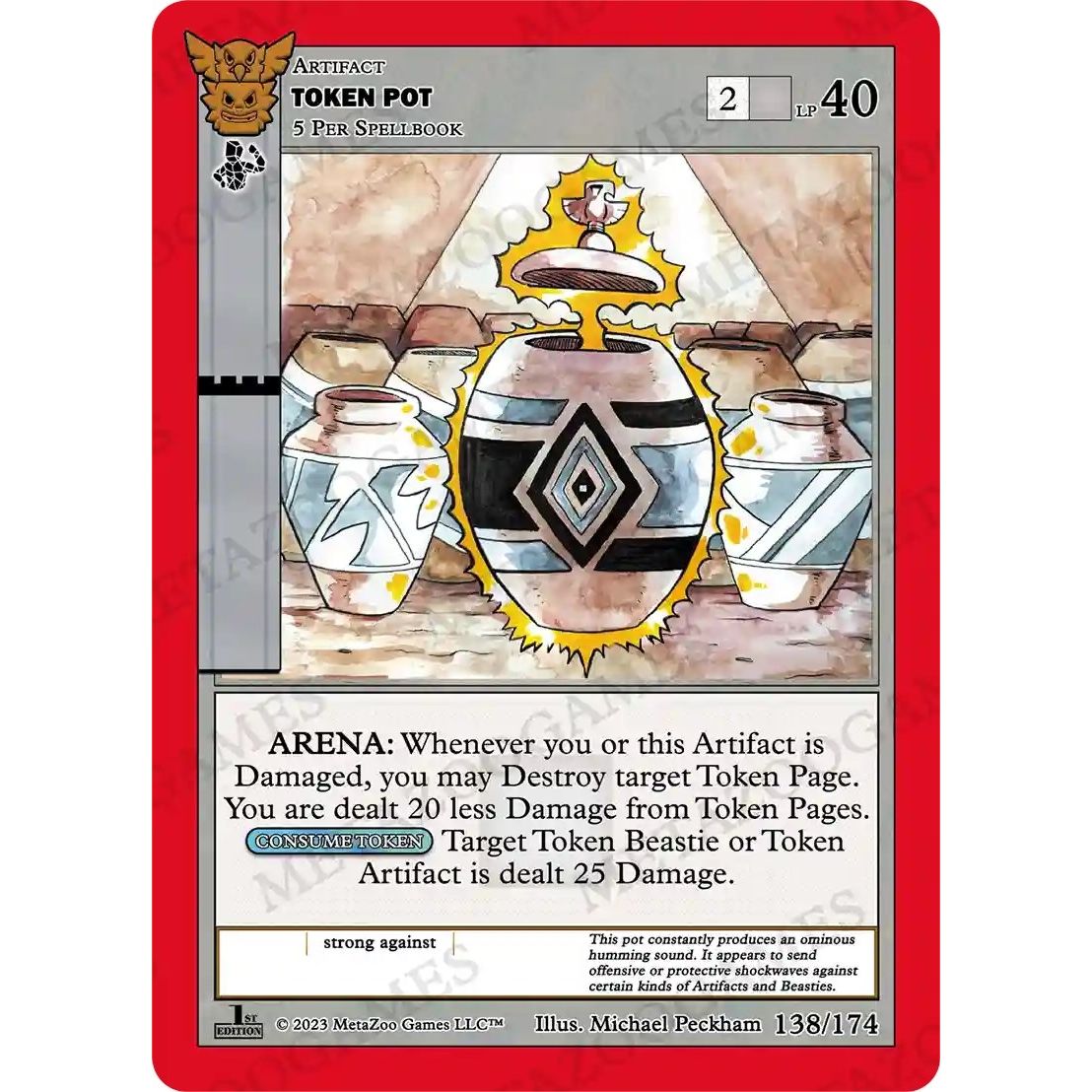 Image for Token Pot (138/174) (NATFE) - MetaZoo