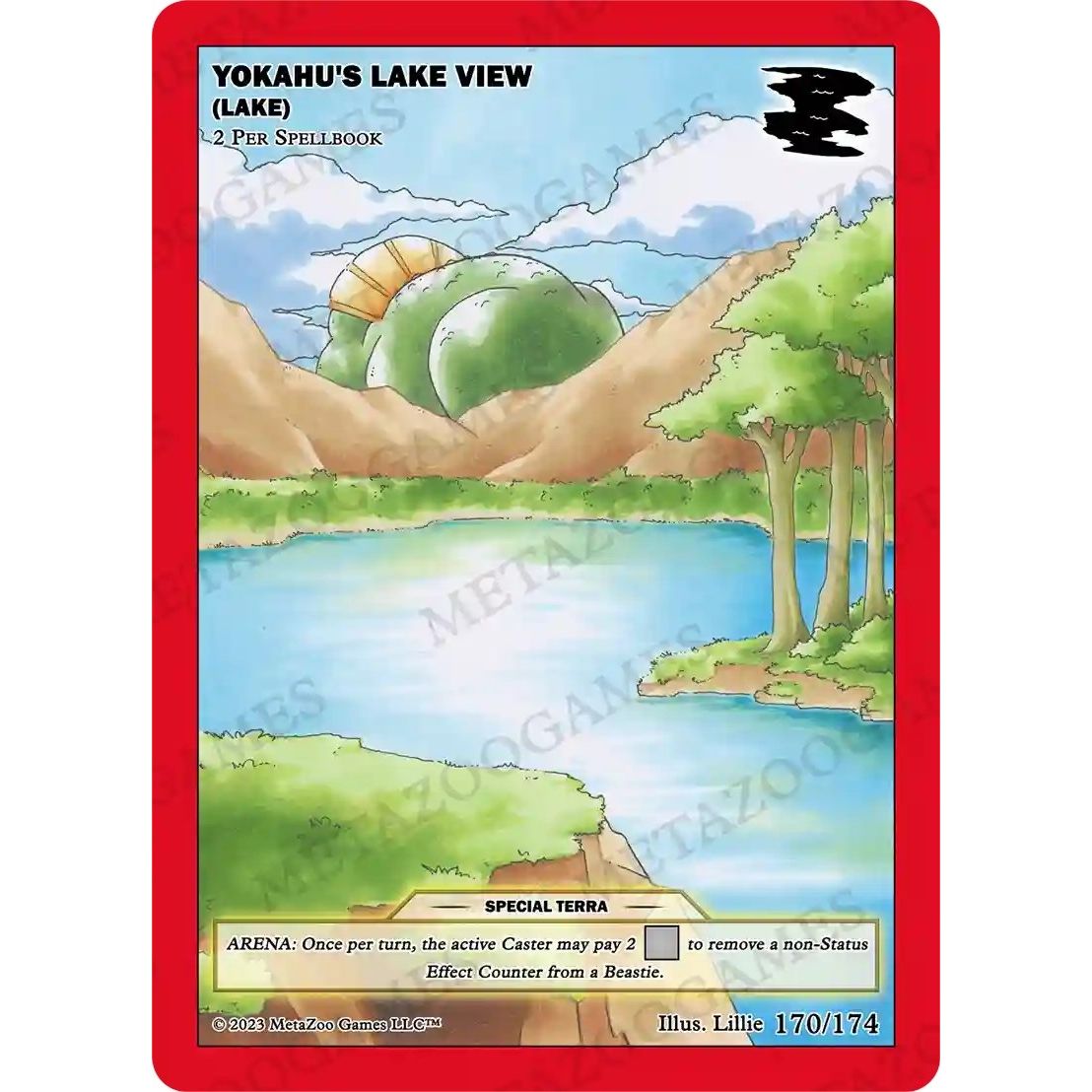 Image for Yokahu's Lake View (Lake) (170/174) (NATFE) - MetaZoo