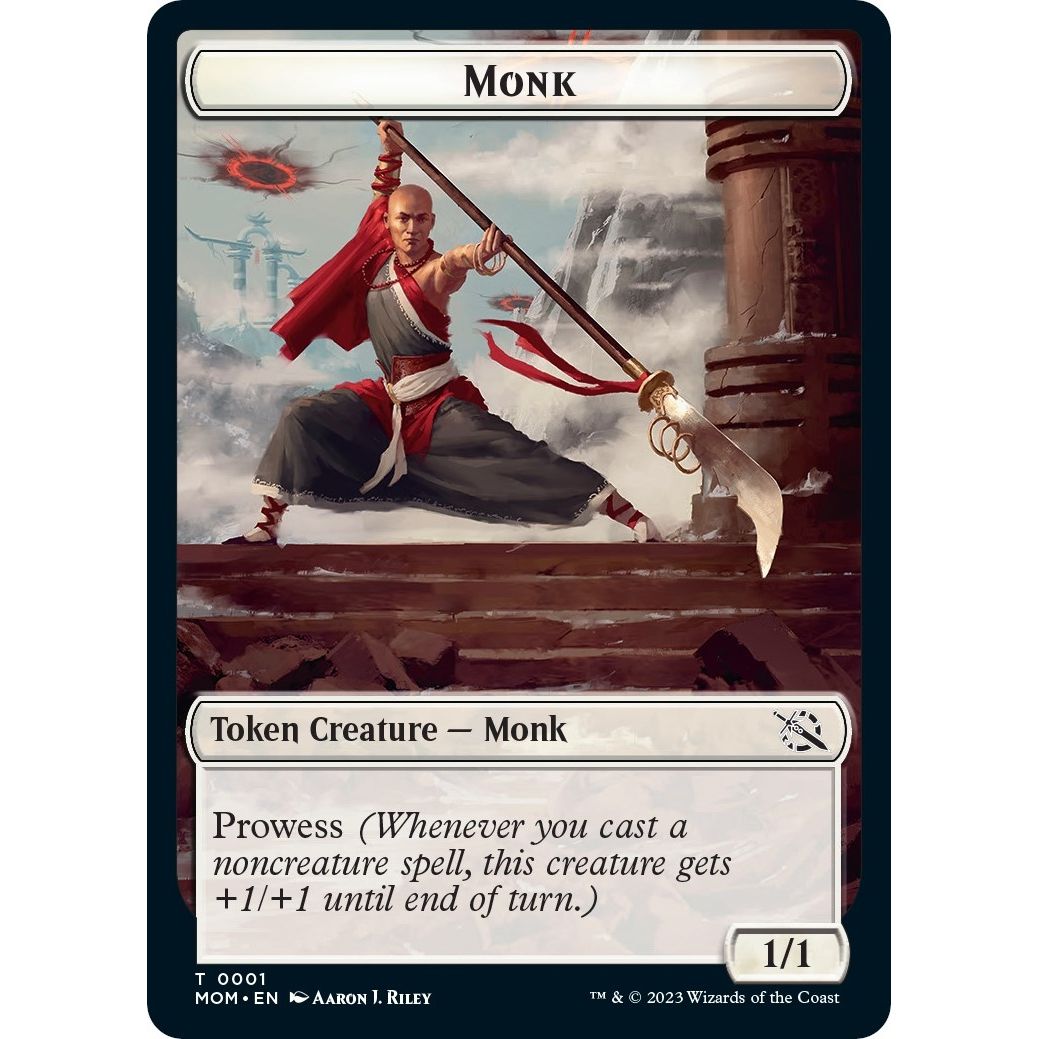 Image for Monk Token (1) (MOM) - Magic: The Gathering