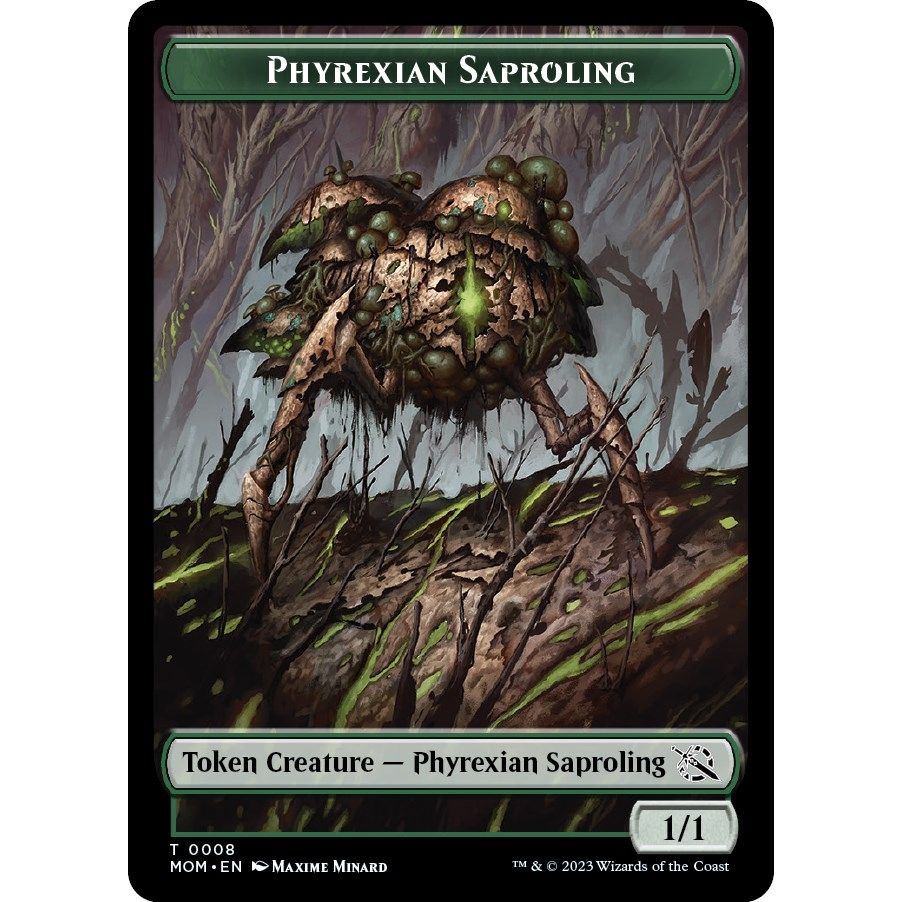 Image for Phyrexian Saproling Token (8) (MOM) - Magic: The Gathering