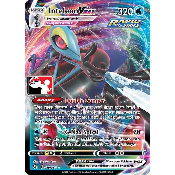 Image for Inteleon VMAX (079/264) - Pokemon