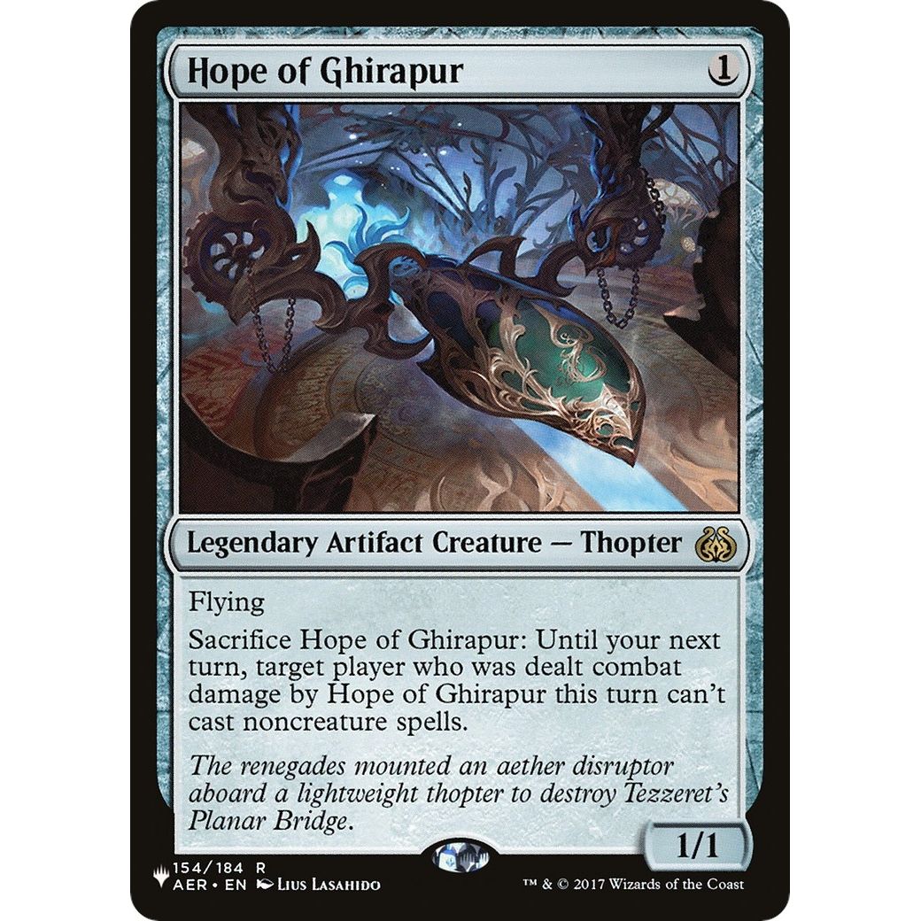 Image for Hope of Ghirapur (154/184) (LIST) - Magic: The Gathering