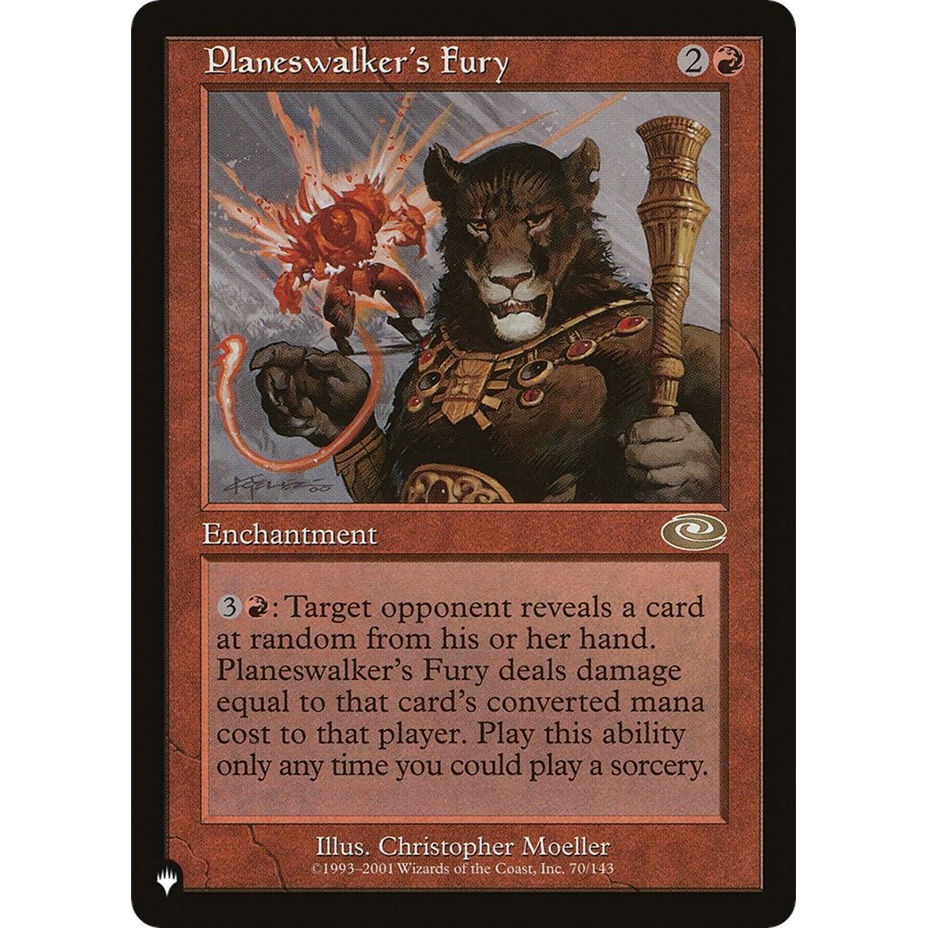 Image for Planeswalker's Fury (70/143) (LIST) - Magic: The Gathering