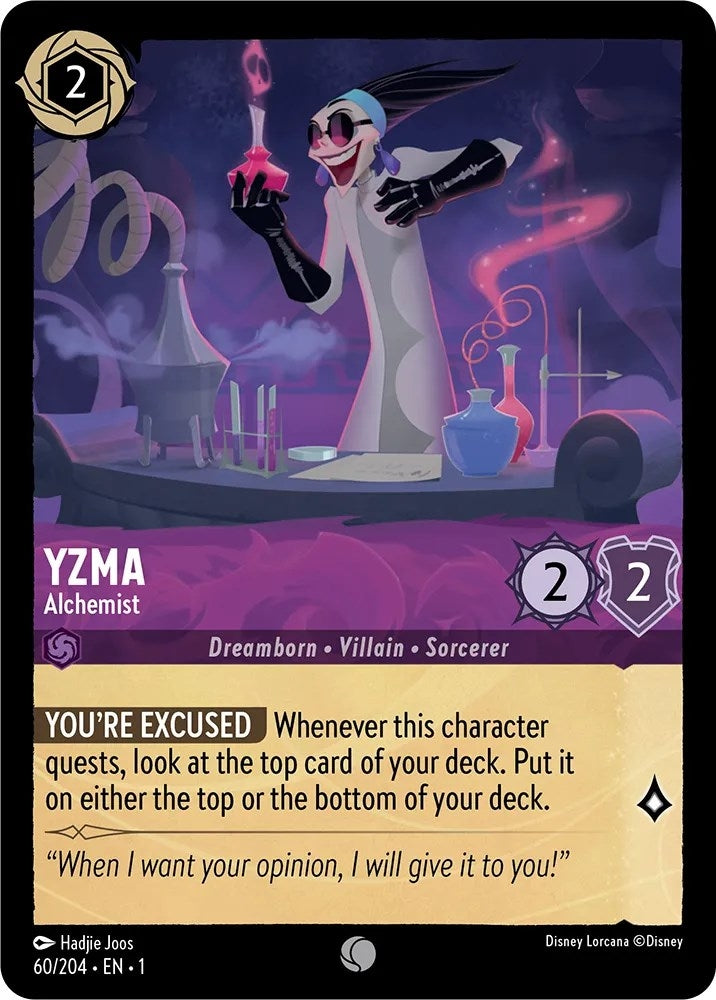 Image for Yzma - Alchemist (60/204) (1) - Disney Lorcana