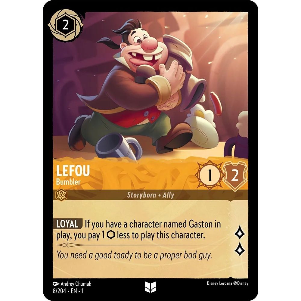 Image for Lefou - Bumbler (8/204) (1) - Disney Lorcana