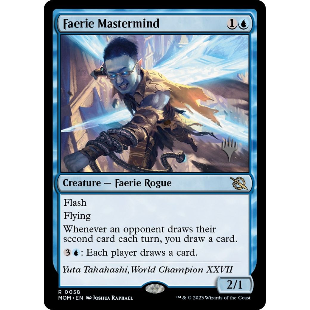Image for Faerie Mastermind (58) (PPMOM) - Magic: The Gathering