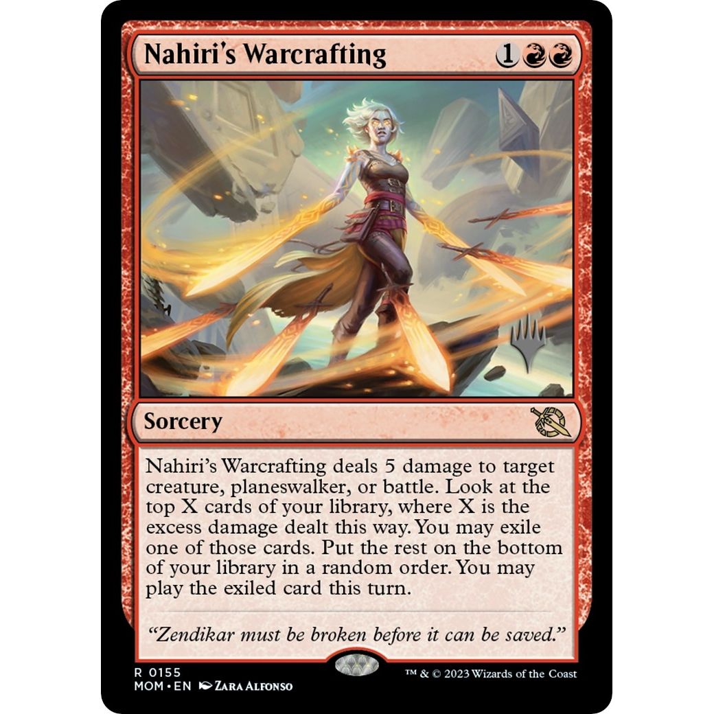 Image for Nahiri's Warcrafting (155) (PPMOM) - Magic: The Gathering