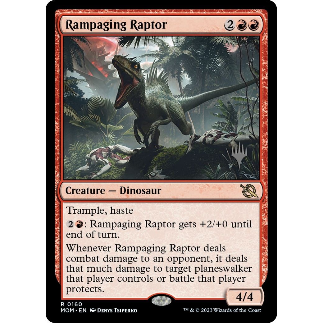 Image for Rampaging Raptor (160) (PPMOM) - Magic: The Gathering