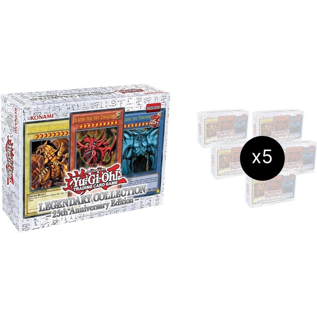 Image for Legendary Collection: 25th Anniversary Edition Display - YuGiOh