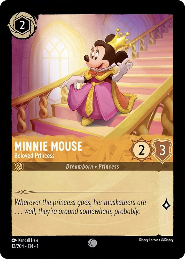 Image for Minnie Mouse - Beloved Princess (13/204) (1) - Disney Lorcana