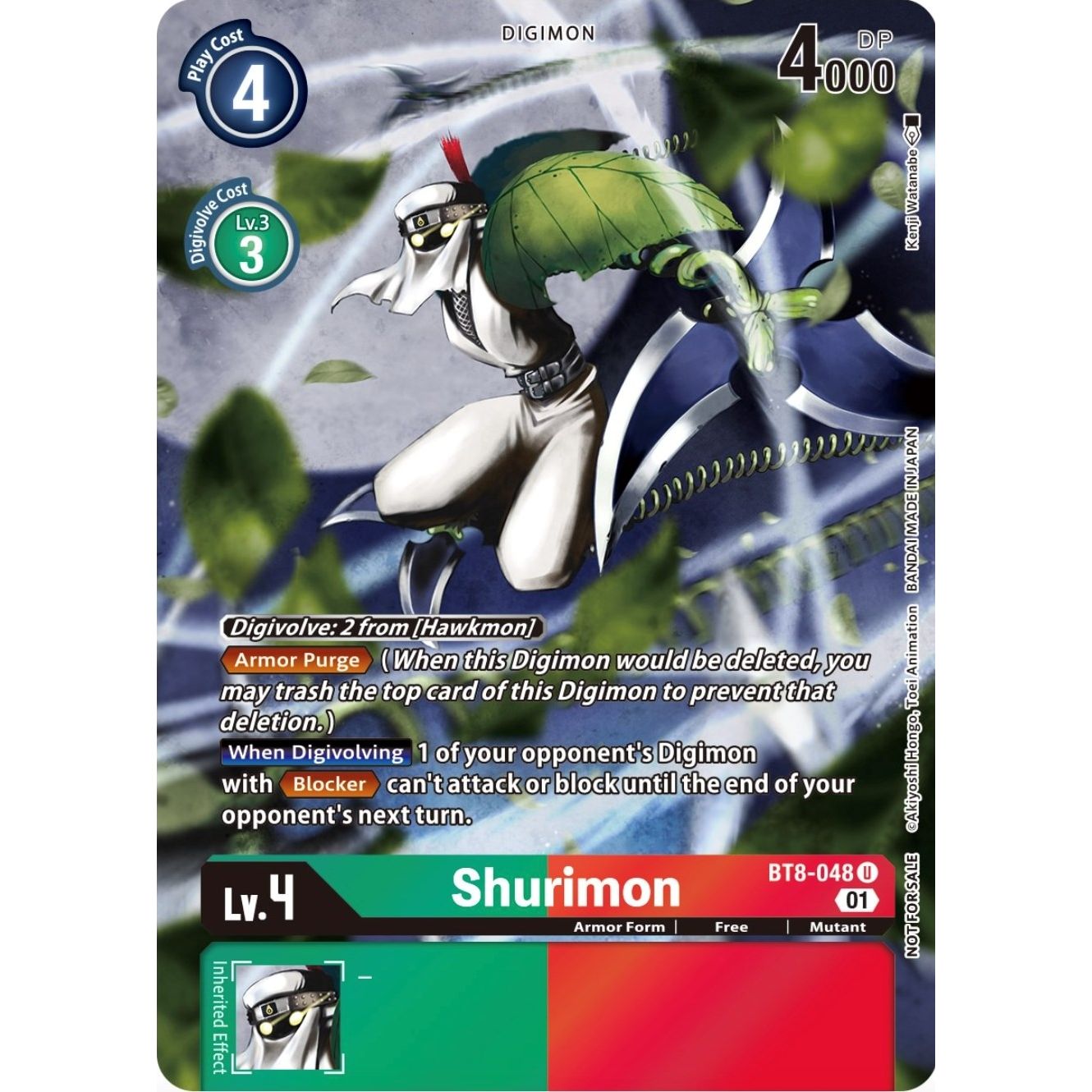 Image for Shurimon (Official Tournament Pack Vol.9) (BT8-048 U) (BT08) - Digimon Card Game