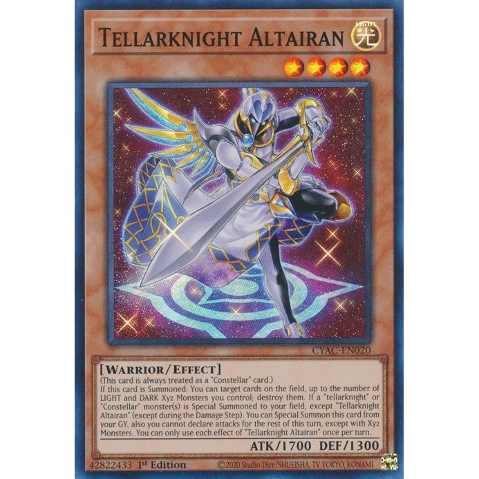 Image for Tellarknight Altairan (CYAC-EN020) (CYAC) - YuGiOh