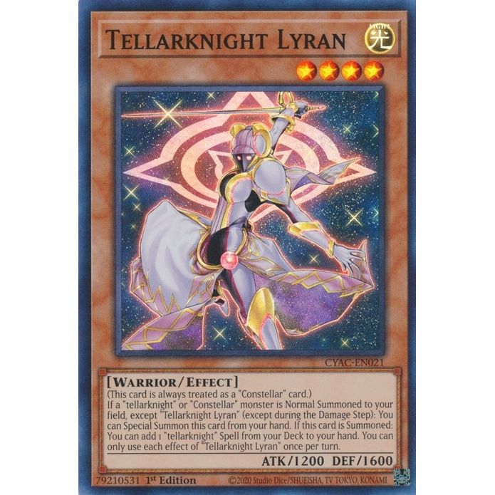 Image for Tellarknight Lyran (CYAC-EN021) (CYAC) - YuGiOh