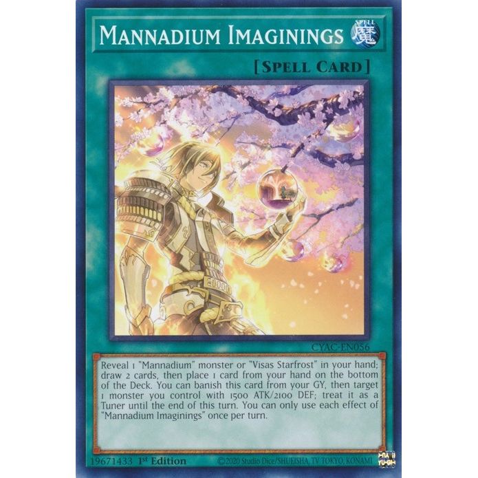 Image for Mannadium Imaginings (CYAC-EN056) (CYAC) - YuGiOh