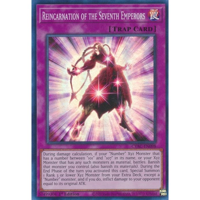 Image for Reincarnation of the Seventh Emperors (CYAC-EN098) (CYAC) - YuGiOh