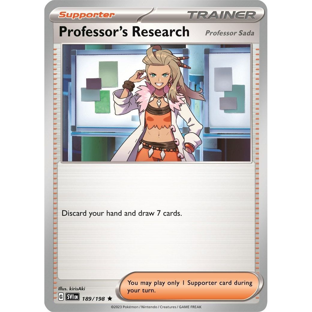 Image for Professor's Research (189/198) (PR) - Pokemon