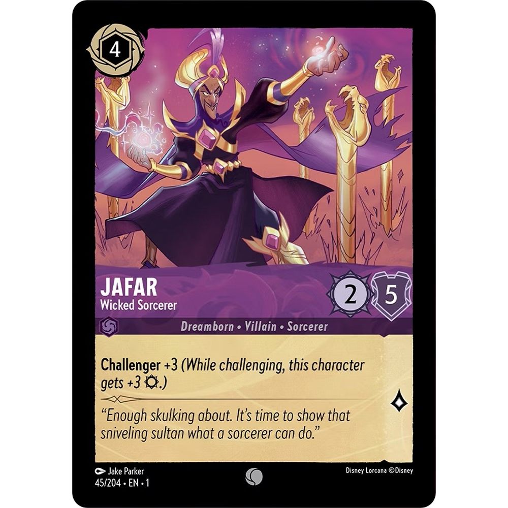 Image for Jafar - Wicked Sorcerer (45/204) (1) - Disney Lorcana