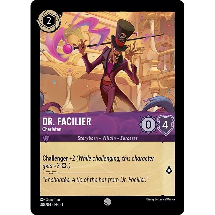 Image for Dr. Facilier - Charlatan (38/204) (1) - Disney Lorcana