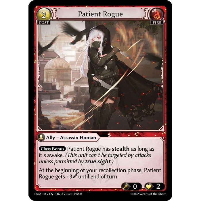 Image for Patient Rogue (146) (DOA 1st) - Grand Archive TCG