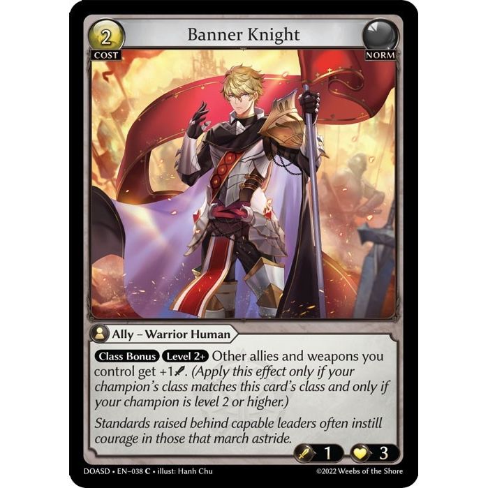 Image for Banner Knight (038) (DOASD) - Grand Archive TCG