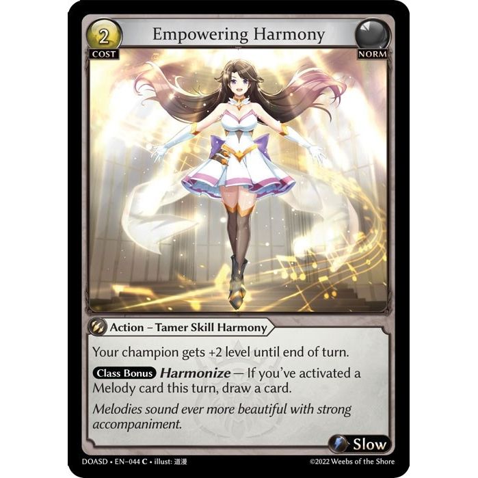 Image for Empowering Harmony (044) (DOASD) - Grand Archive TCG
