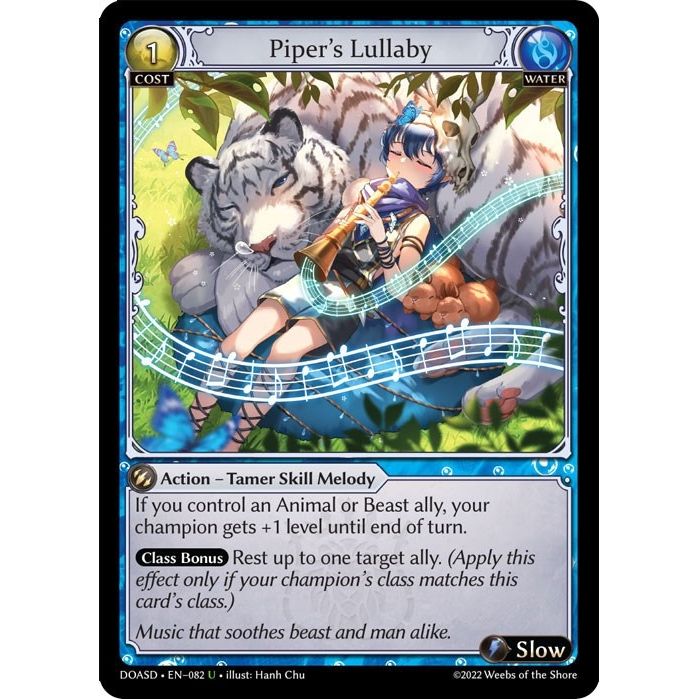 Image for Piper's Lullaby (082) (DOASD) - Grand Archive TCG