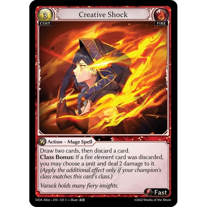 Image for Creative Shock (125) (DOA Alter) - Grand Archive TCG