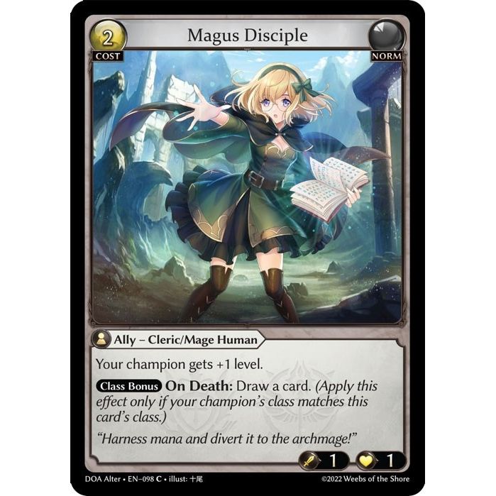 Image for Magus Disciple (098) (DOA Alter) - Grand Archive TCG