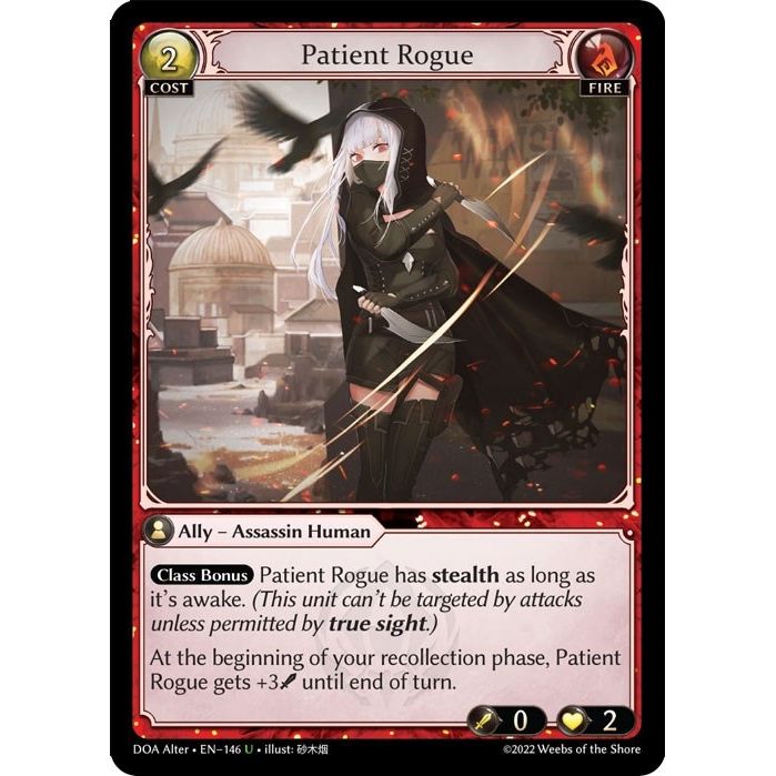 Image for Patient Rogue (146) (DOA Alter) - Grand Archive TCG
