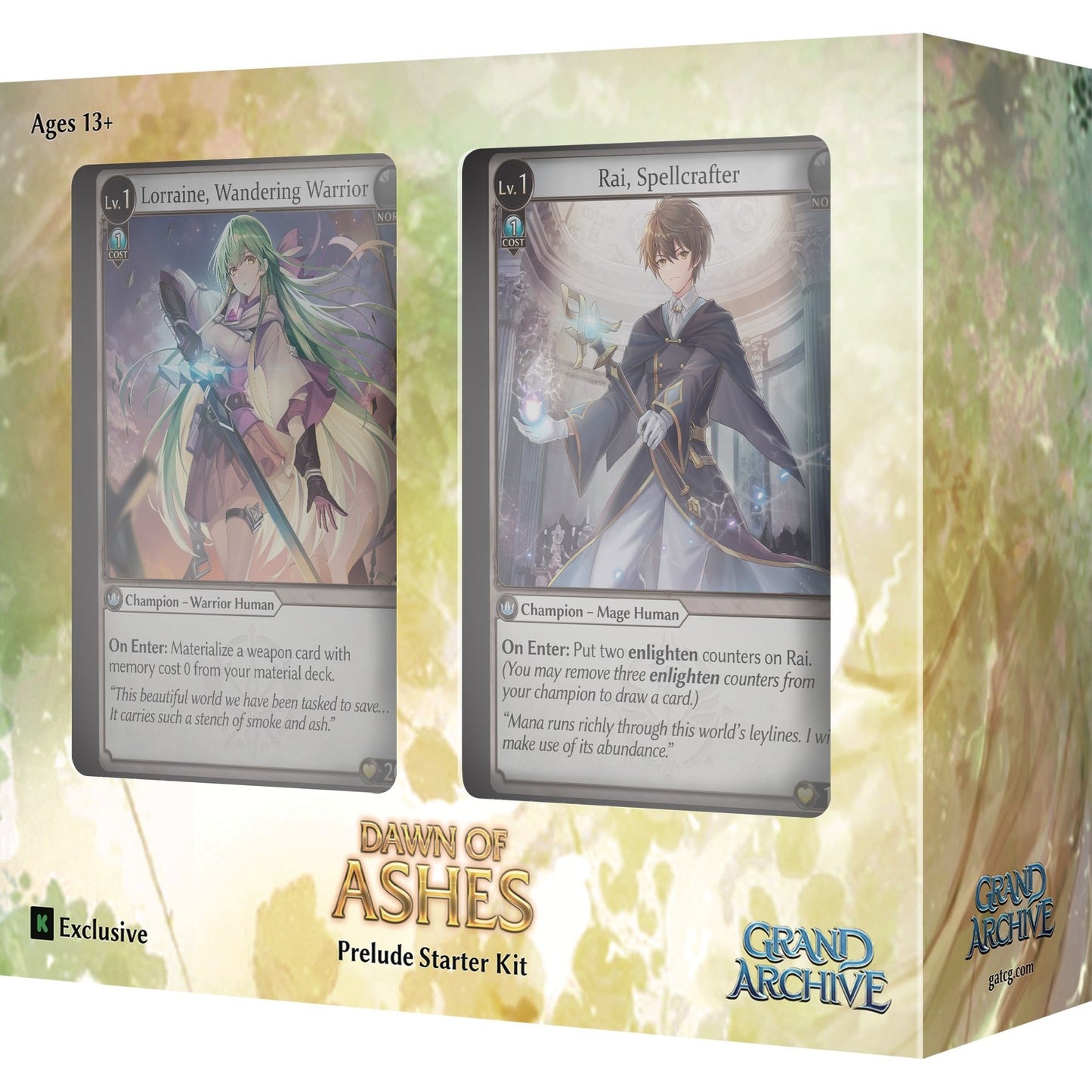 Image for Dawn of Ashes Prelude Starter Kit - Grand Archive TCG