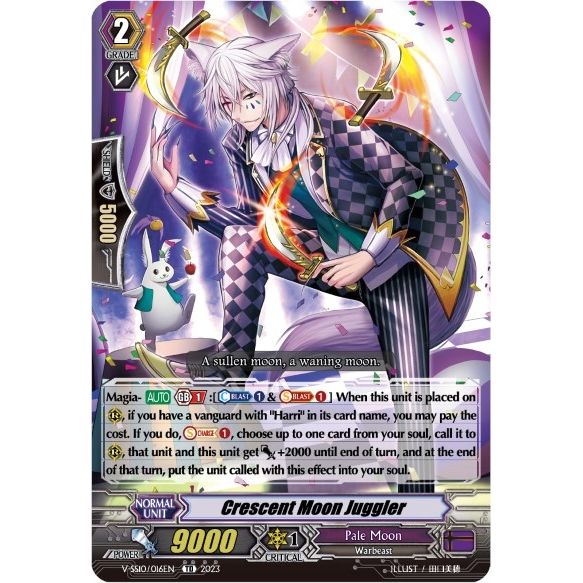 Image for Crescent Moon Juggler (V-SS10/016EN) (V-SS10) - Cardfight Vanguard
