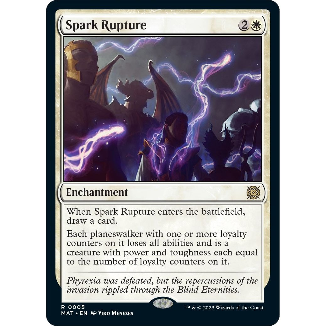 Image for Spark Rupture (5) (MAT) - Magic: The Gathering