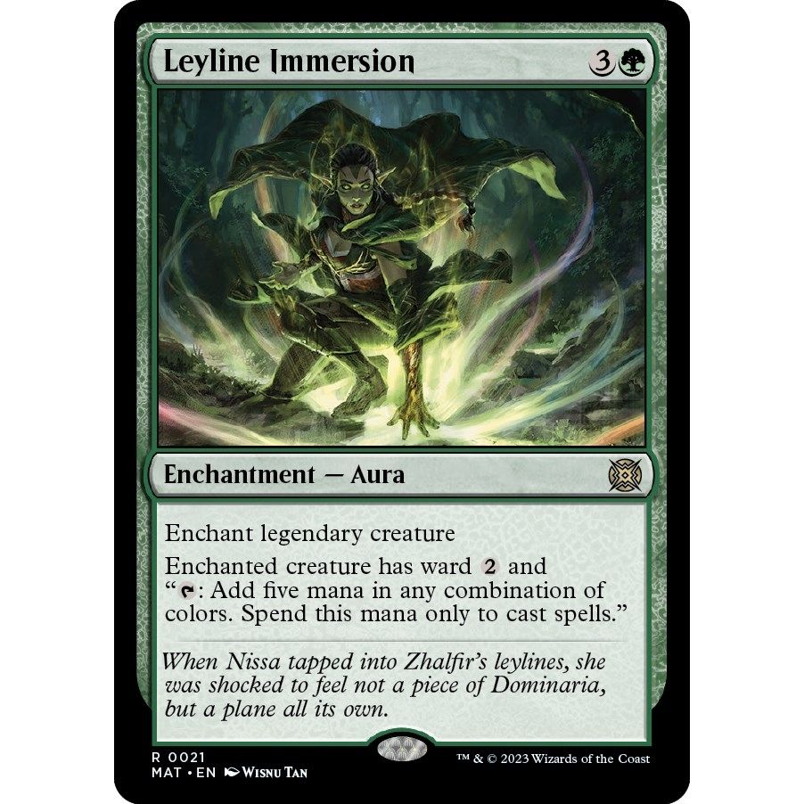 Image for Leyline Immersion (21) (MAT) - Magic: The Gathering