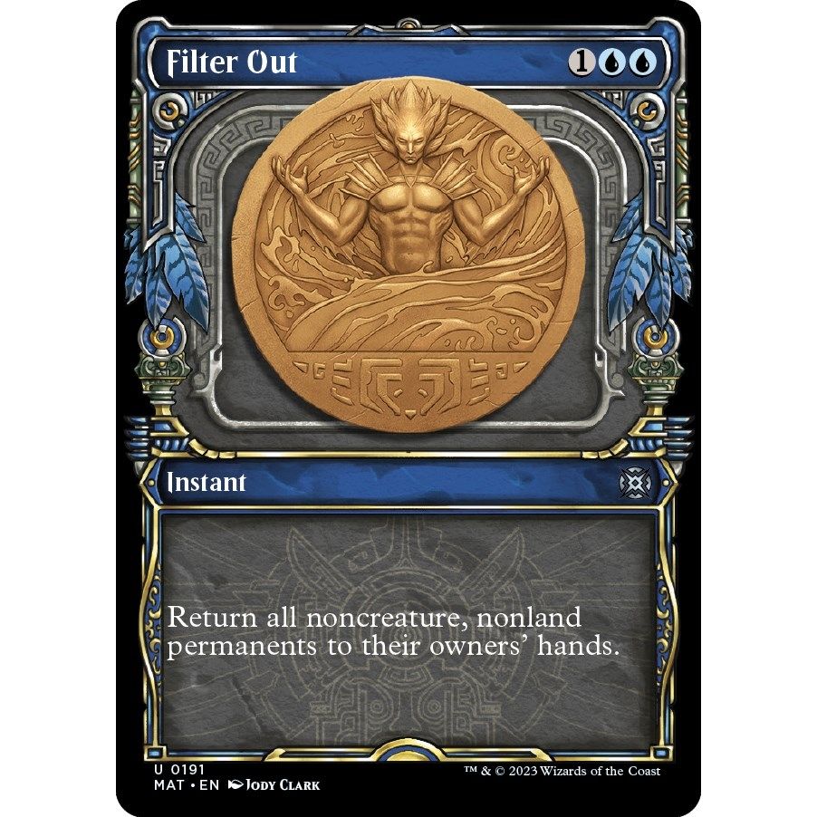 Image for Filter Out (Halo Foil) (191) (MAT) - Magic: The Gathering