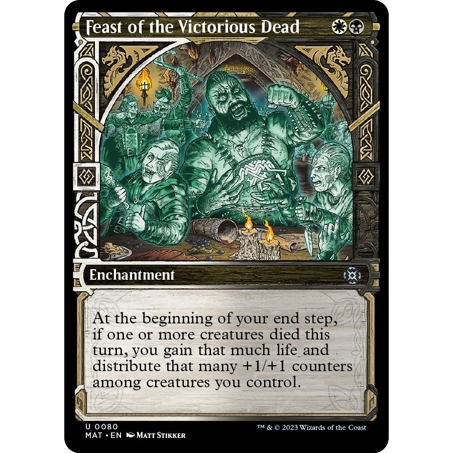 Image for Feast of the Victorious Dead (Showcase) (80) (MAT) - Magic: The Gathering