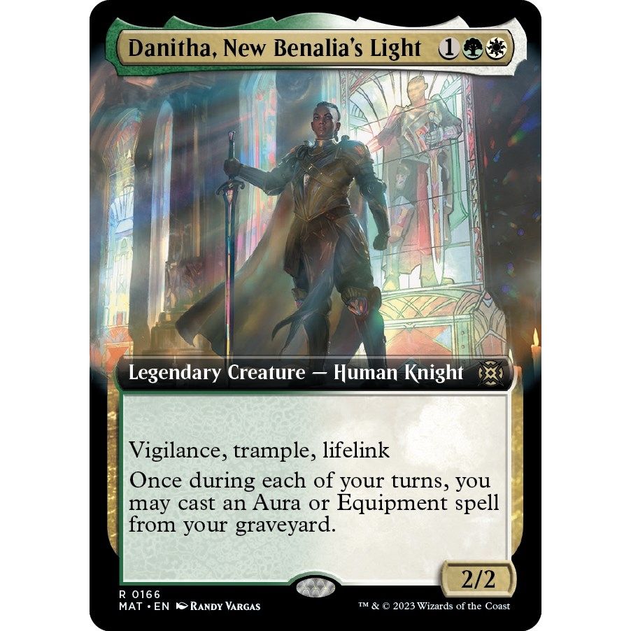 Image for Danitha, New Benalia's Light (Extended Art) (166) (MAT) - Magic: The Gathering