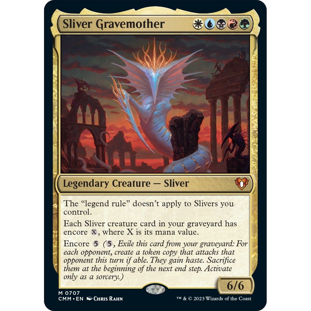 Image for Sliver Gravemother (707) (CMM) - Magic: The Gathering
