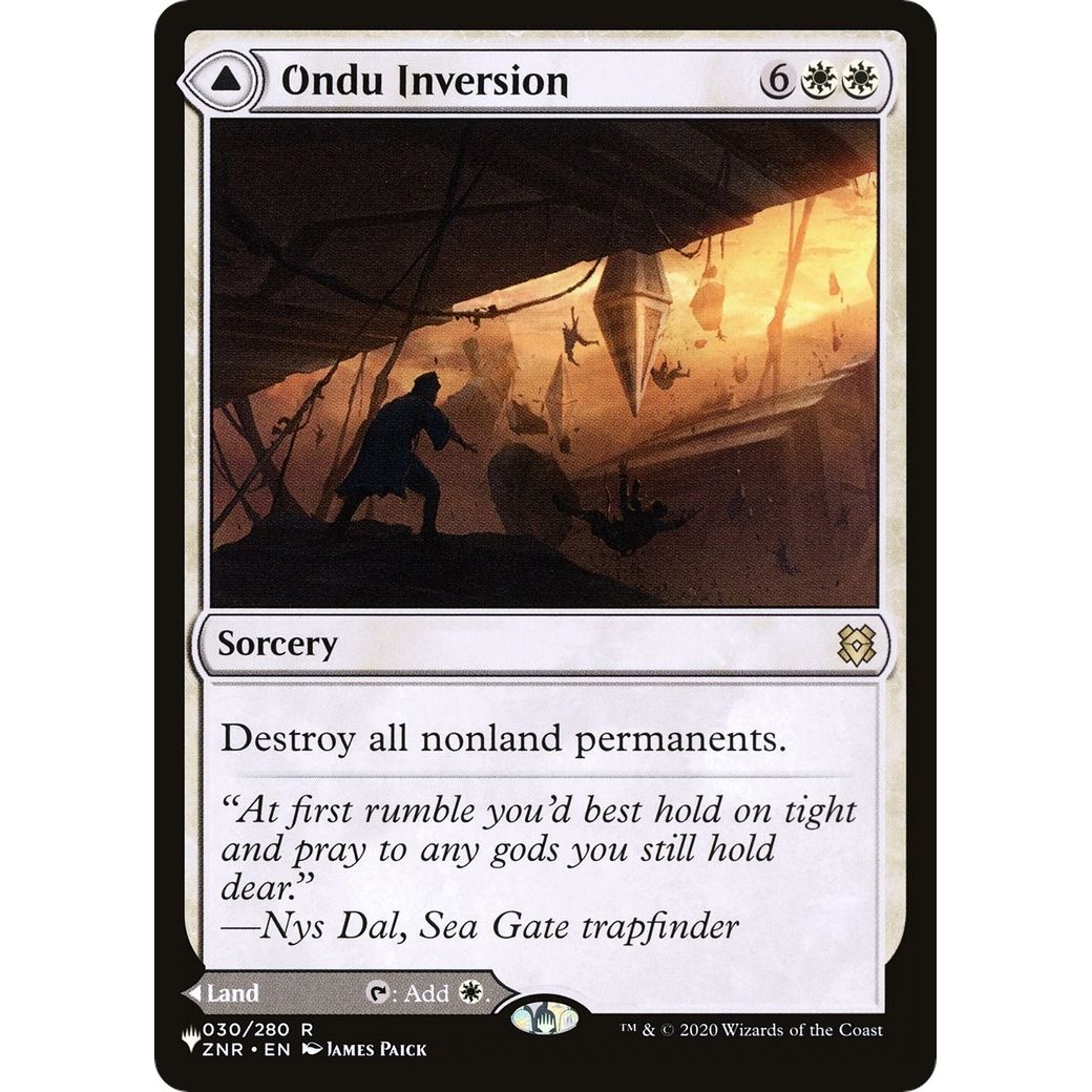 Image for Ondu Inversion (30) (LIST) - Magic: The Gathering