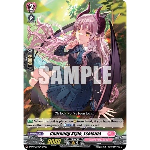Image for Charming Style, Tsetsilia (D-PR/220EN) (D-PR) - Cardfight Vanguard