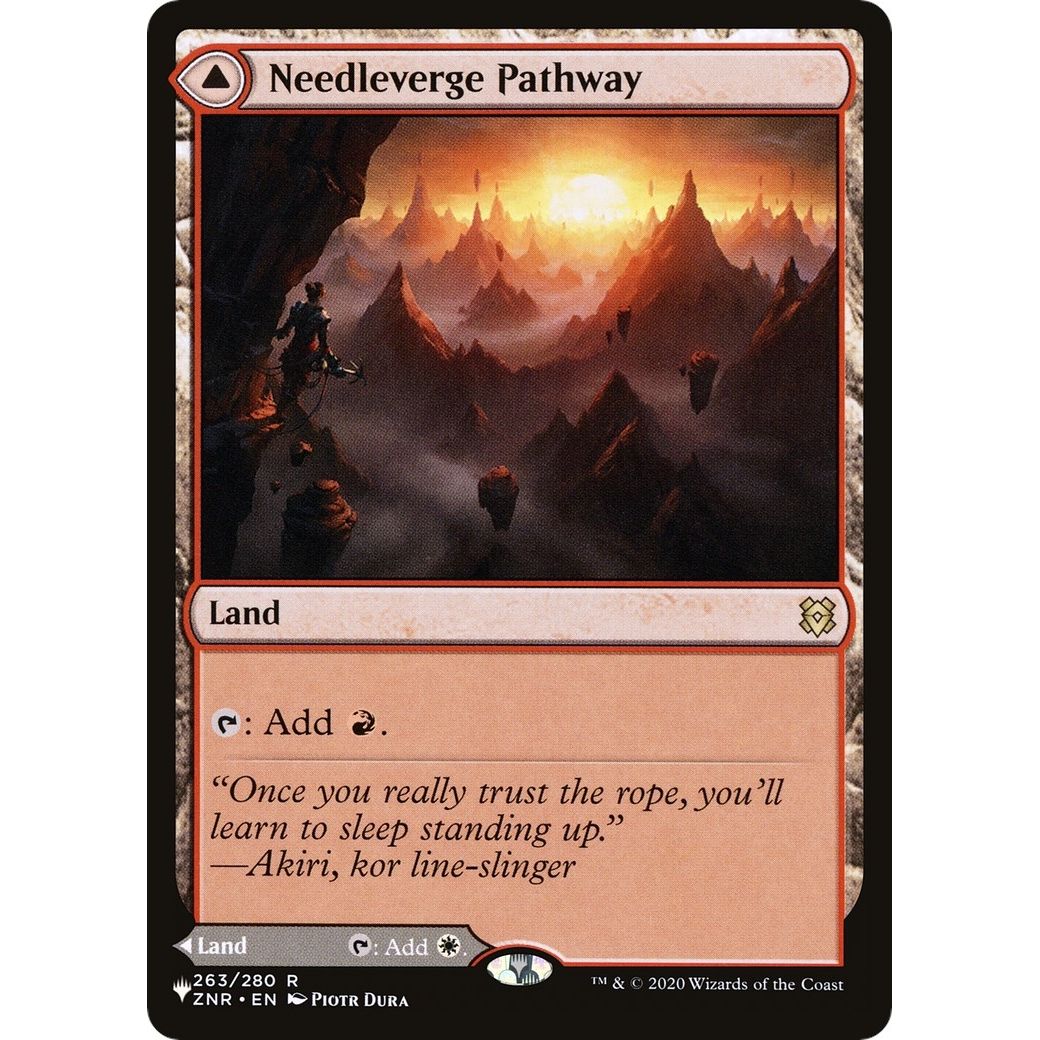 Image for Needleverge Pathway (263) (LIST) - Magic: The Gathering