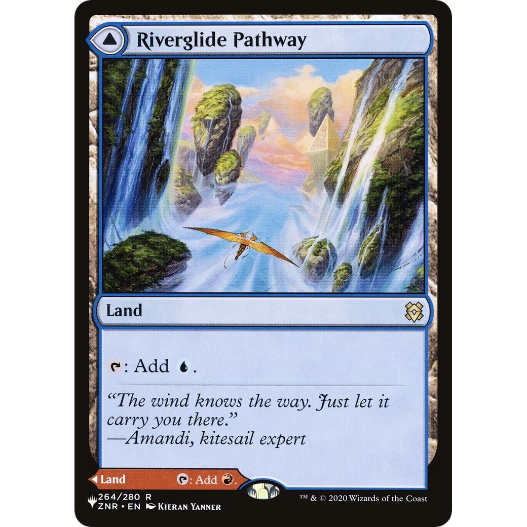 Image for Riverglide Pathway (264) (LIST) - Magic: The Gathering