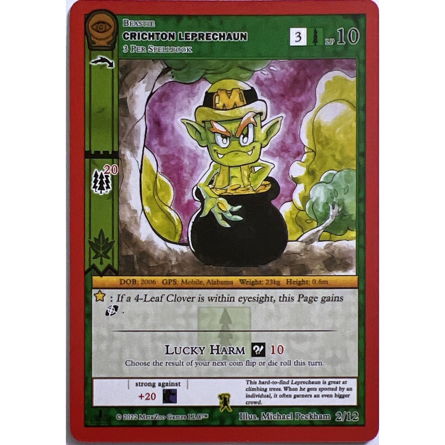 Image for Crichton Leprechaun (2/12) (SCE1E-RE) - MetaZoo