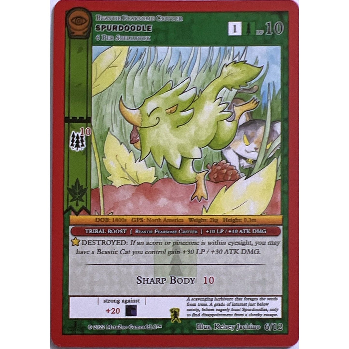 Image for Spurdoodle (6/12) (SCE1E-RE) - MetaZoo