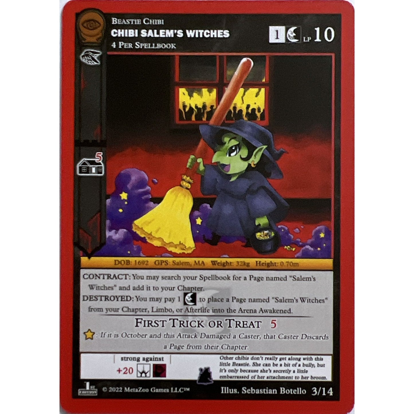 Image for Chibi Salem's Witches (3/14) (SCE1E-RE) - MetaZoo