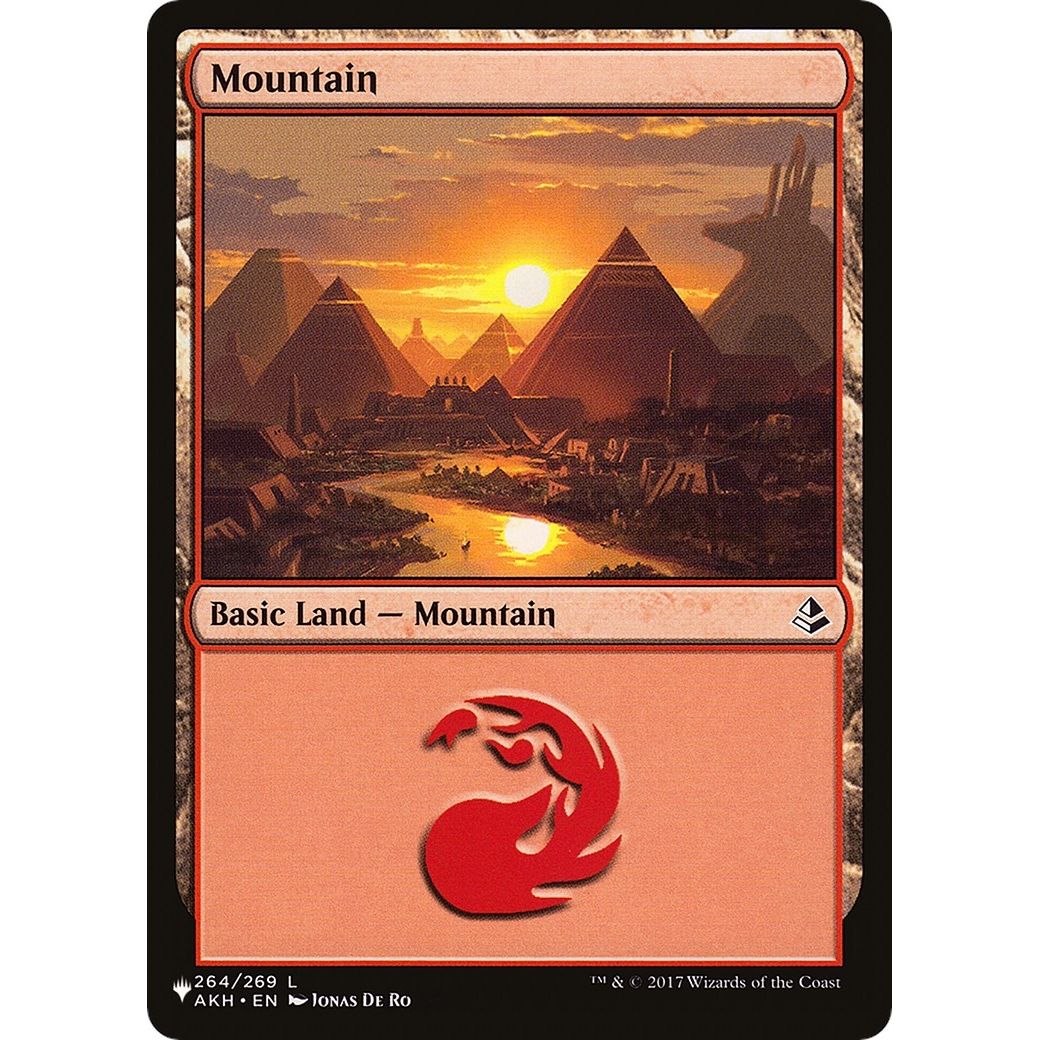 Image for Mountain (AKH) (264) (LIST) - Magic: The Gathering