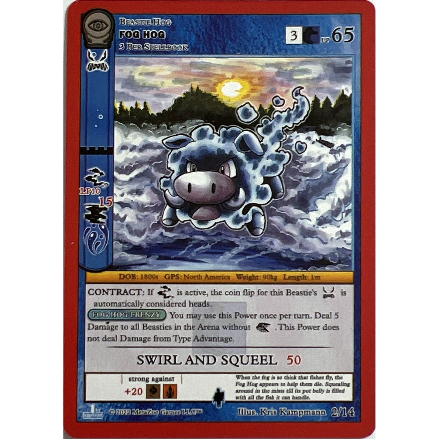 Image for Fog Hog (2/14) (SCE1E-RE) - MetaZoo
